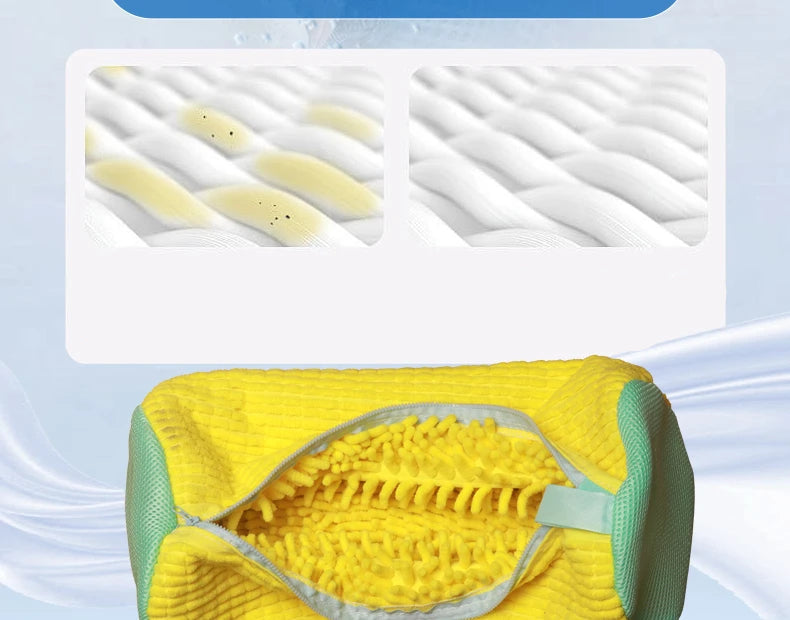 حقيبة غسيل الأحذية – حماية آمنة في الغسالة