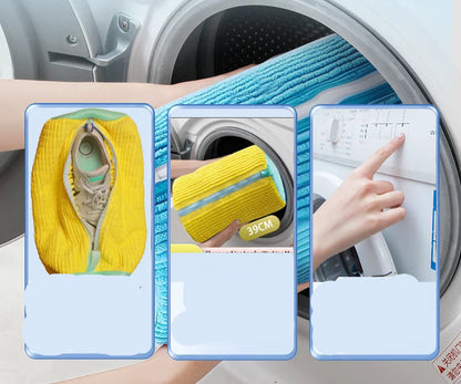 حقيبة غسيل الأحذية – حماية آمنة في الغسالة