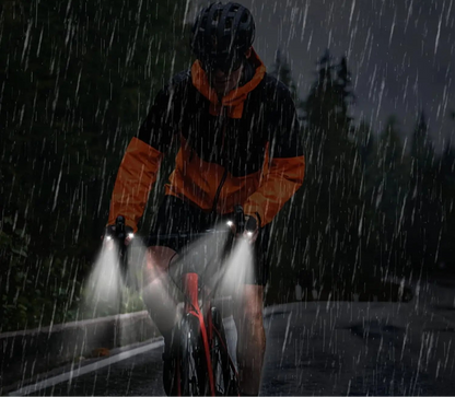 قفازات جري عاكسة مع إضاءة LED